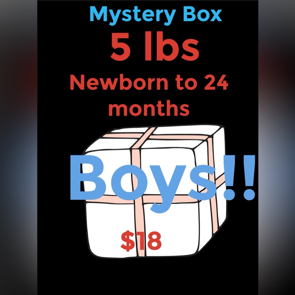 Boys Mystery Box 5 lbs NB to 24 months